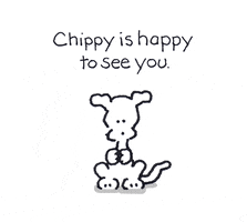 You Make Me Happy Love GIF by Chippy the Dog