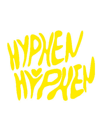 Typography Love Sticker by HYPHEN HYPHEN