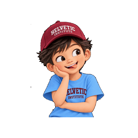 Helvetic Sticker