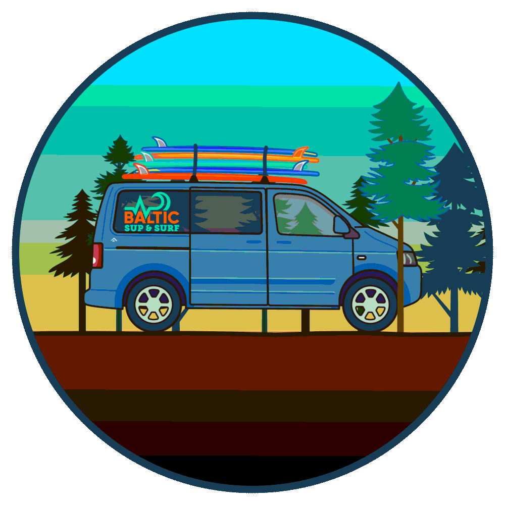 BALTIC SUP & SURF Sticker