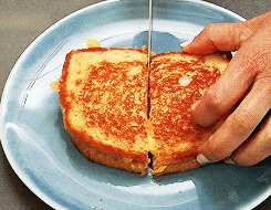grilled cheese breakfast GIF