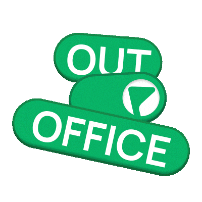 Out Of Office Trip Sticker by pickyourtrail