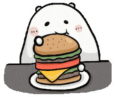 Burger Eat Sticker
