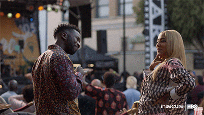 Turn Up Dancing GIF by Insecure on HBO - Find & Share on GIPHY