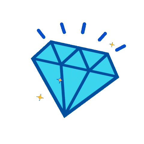 Diamond Sticker by hayu