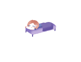 Sleepy Girl Sticker