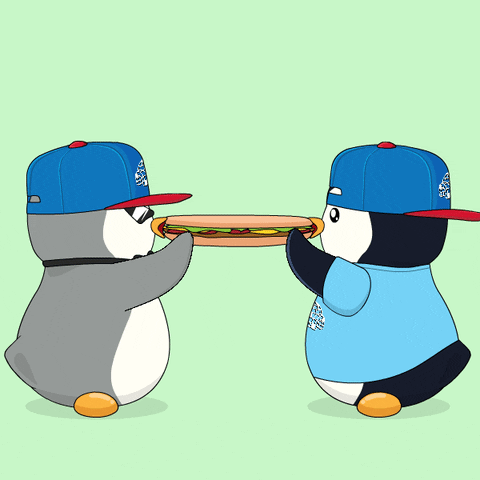 Penguin Bread GIF by Pudgy Penguins