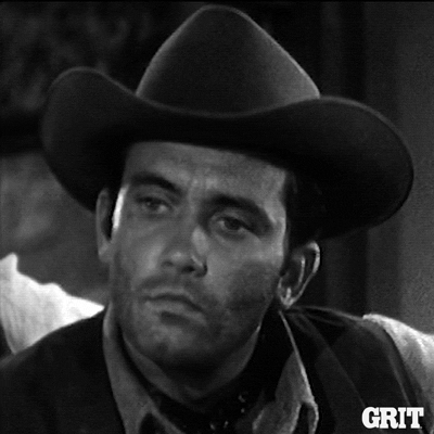 TV gif. Henry Fonda as Marshal in The Deputy. He raises his eyebrows and accepts whatever he's heard to be true, as he nods and walks away. 