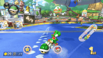 peacefulrespite video games mario kart GIF