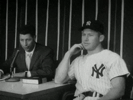 Mickey Mantle GIF by mdleone