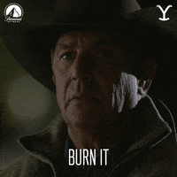 Paramount Network Burn GIF by Yellowstone