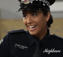 Happy Laugh GIF by Neighbours (Official TV Show account)