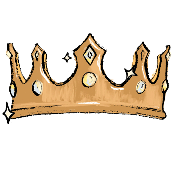 Trending Crown Sticker by Courtney Shields for iOS & Android | GIPHY