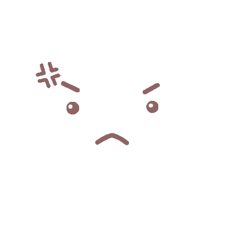 Angry Sticker