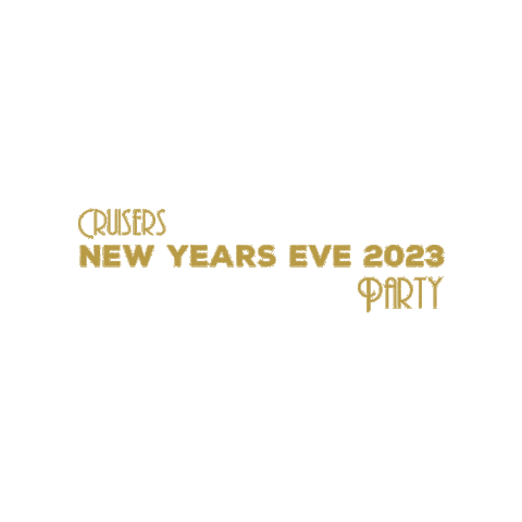 New Years Eve Sticker by cruiserspizza
