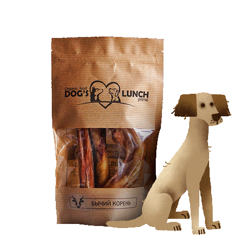 Dogs Lunch Sticker