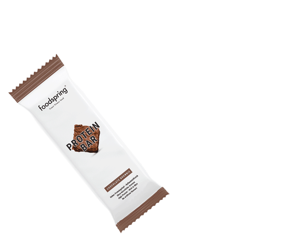 Protein Bar Snack Sticker by foodspring for iOS & Android | GIPHY