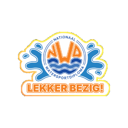 Nationaal Watersportdiploma Sticker