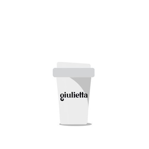 Coffee First Sticker by Giulietta Cafés