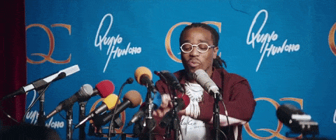 reporters GIF by Quavo