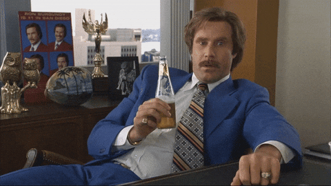 Will Ferrell Anchorman GIF by AOK - Will Ferrell Anchorman GIF by AOK