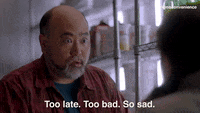 too late cbc GIF by Kims Convenience