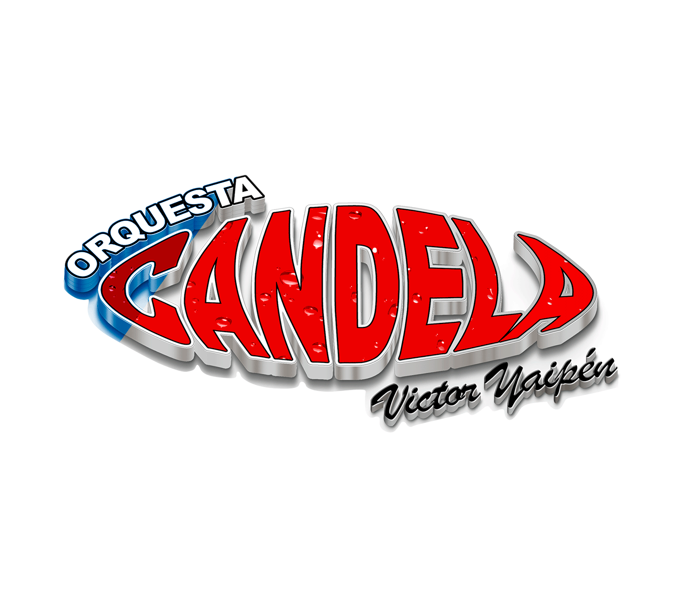 Logo Cumbia Sticker by Orquesta Candela for iOS & Android | GIPHY