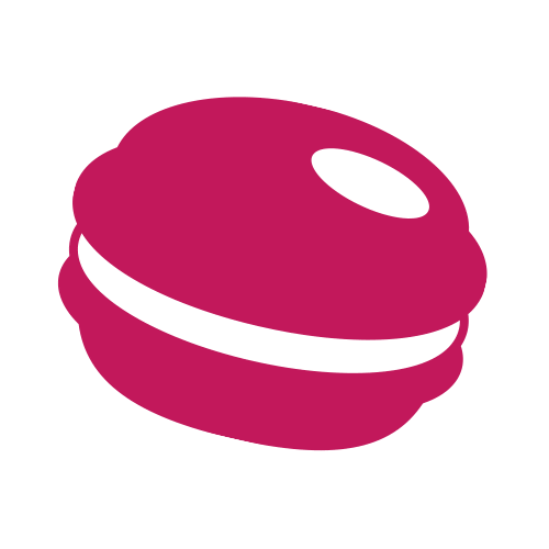 Olivia Macaron Sticker