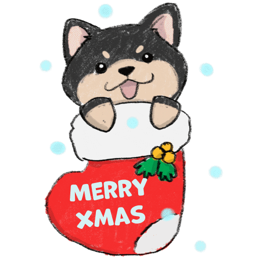 Happy Merry Christmas Sticker
