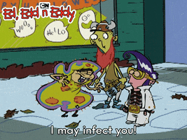 Infect Ed Edd N Eddy GIF by Cartoon Network
