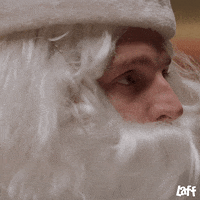 Santa Claus Flirt GIF by Laff