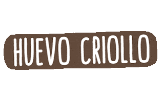 Huevo Criollo Sticker