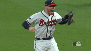 atlanta braves sport GIF by MLB