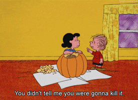 its the great pumpkin charlie brown GIF
