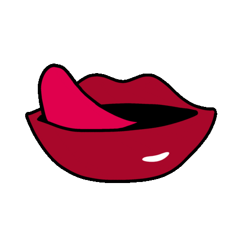 Licking Lips Sticker by Kahlua