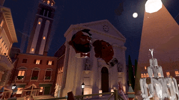Relaxing Full Moon GIF by Walkabout Mini Golf