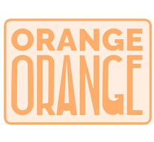 Orange Orange reklame Sticker