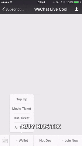 tshiunghan wechat bus tickets GIF