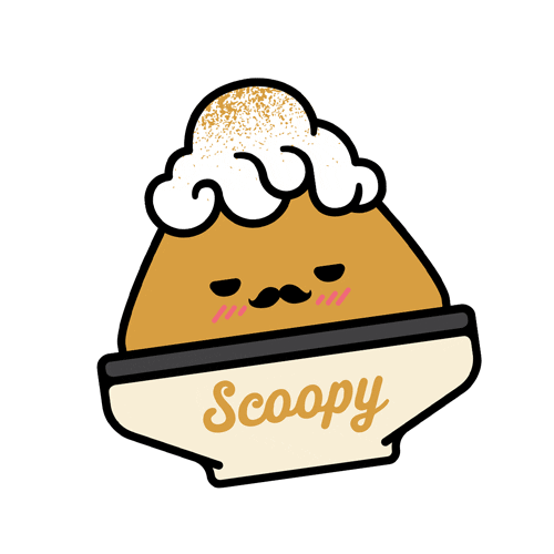 Scoopy Milk Bar Sticker