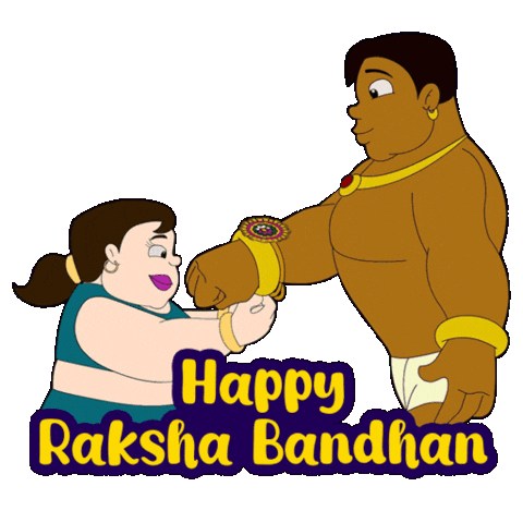 Rakhi Rakhispecial Sticker by Chhota Bheem
