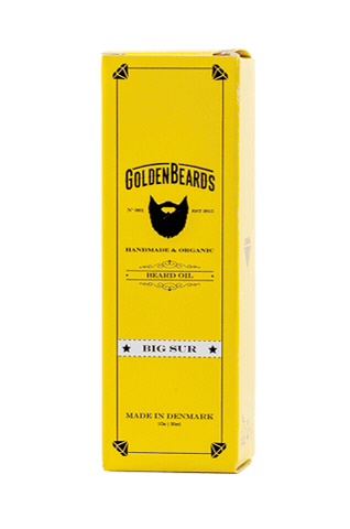 Big Sur Beard Oil Sticker by Golden Beards