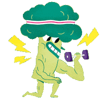 Hungry Super Food Sticker