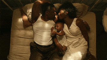 Happy Family Kiss GIF by Amazon Prime Video
