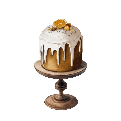 Cake Easter Sticker