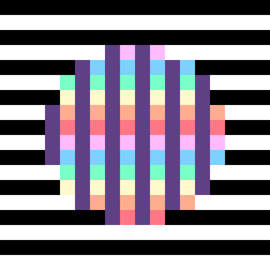 Rainbow Stripes GIF by Trevor Anderson