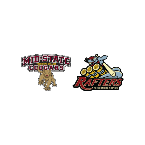 Cougars Rafters Sticker by Mid-State Technical College