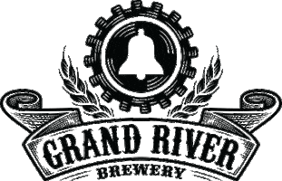 Logo Beer Sticker by Grand River Brewery
