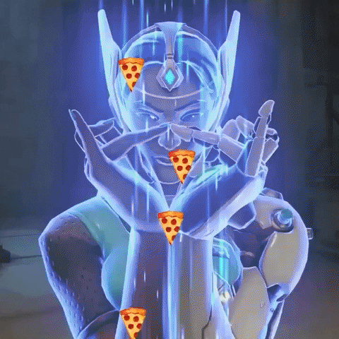 Video Game Pizza GIF by Anne Horel