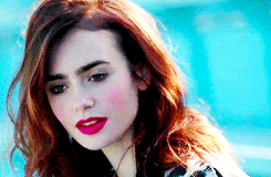  lily collins GIF