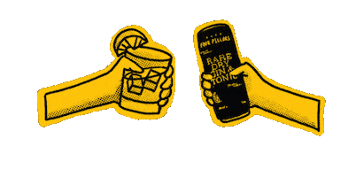 Gin And Tonic Cheers Sticker by Four Pillars Gin